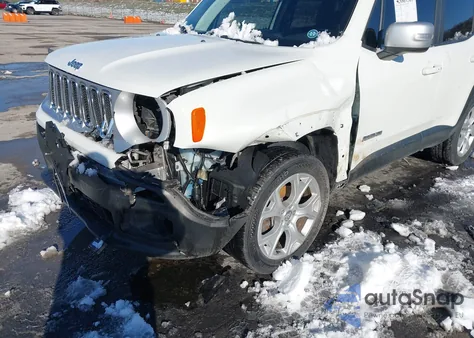 2018 Jeep Renegade Limited 4X4 from USA, damaged, VIN ZACCJBDB4JPG98657